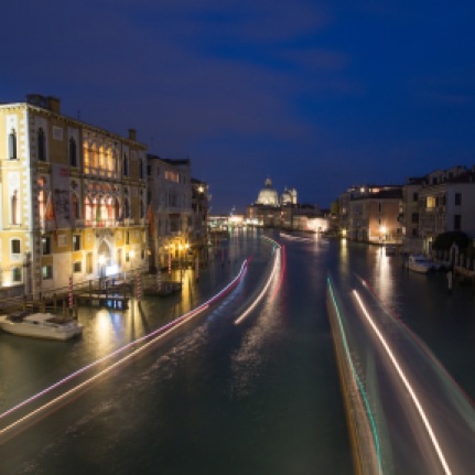 Grand Canal Venice blue hour