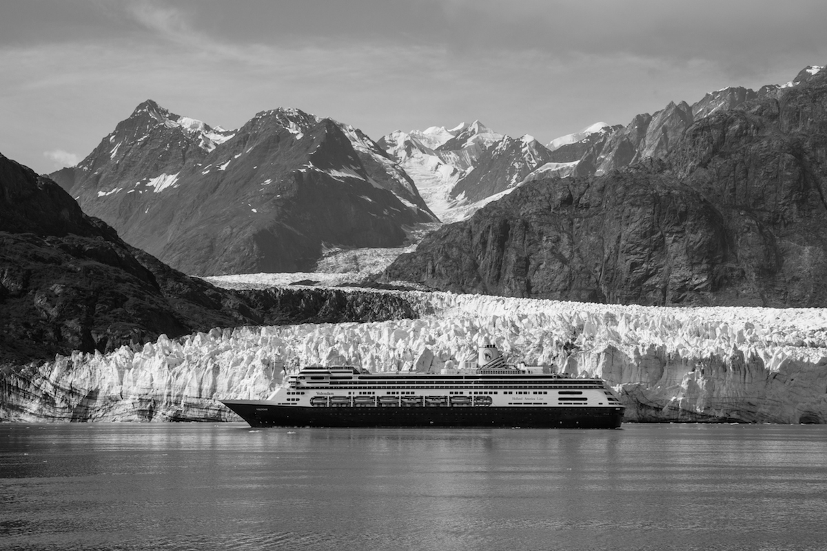 Cruise Ship Margerie Glacier